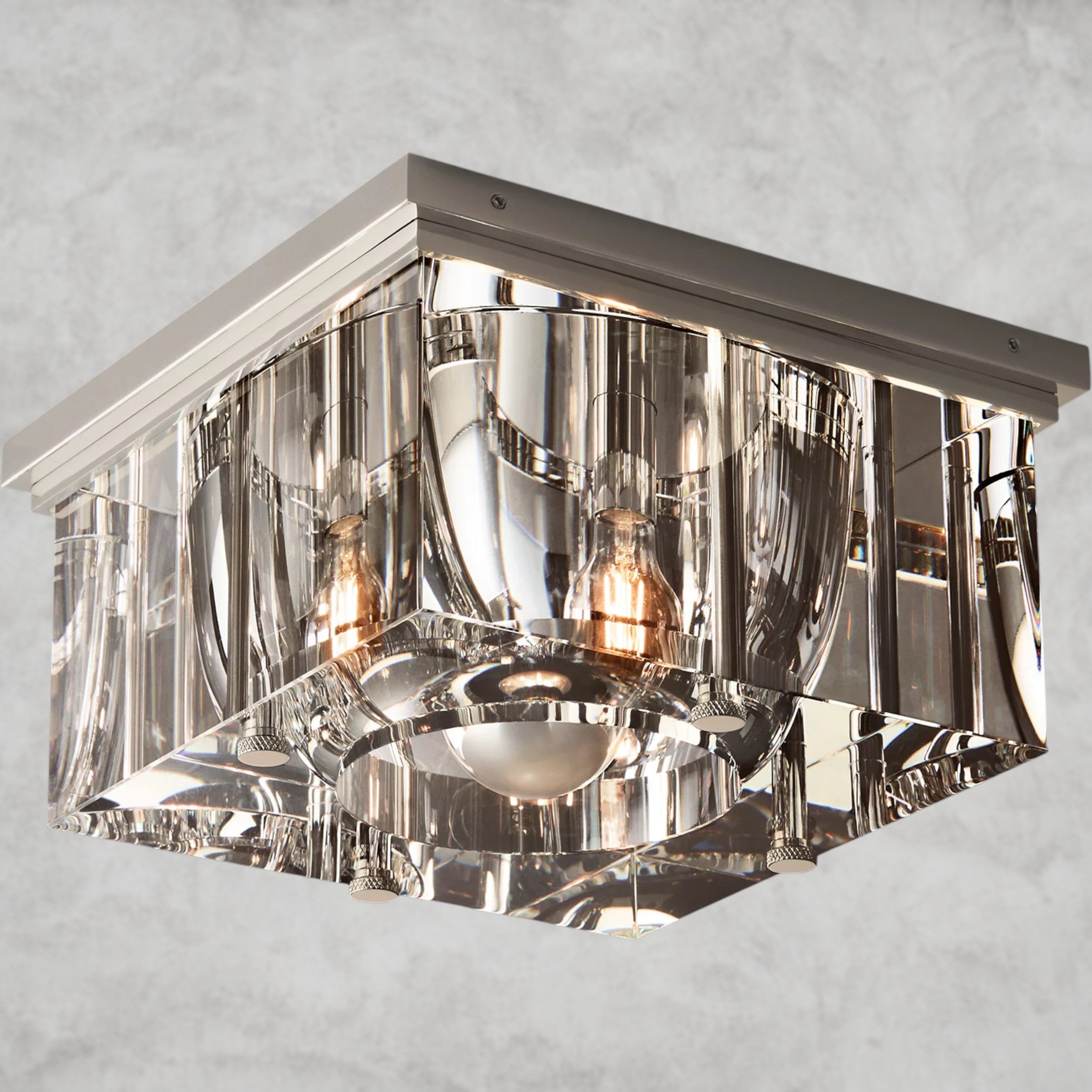 Savile Square Flushmount 10", 12", 14"